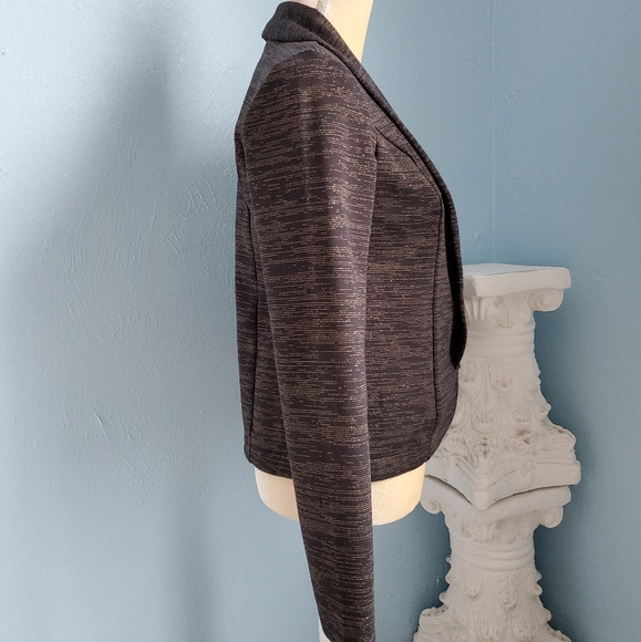 Attention sparkly open front blazer C92 - Picture 5 of 6